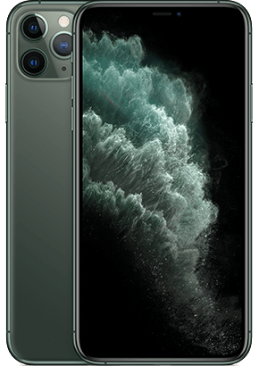 Logo-iPhone 11 Pro Max Midnight Green